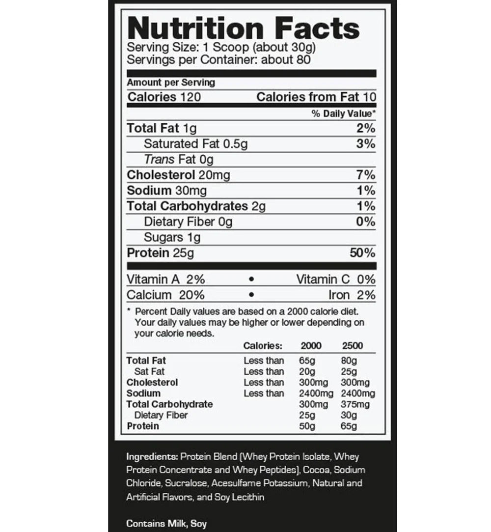 Prostar Whey Protein Powder -Vanilla, 2Lb