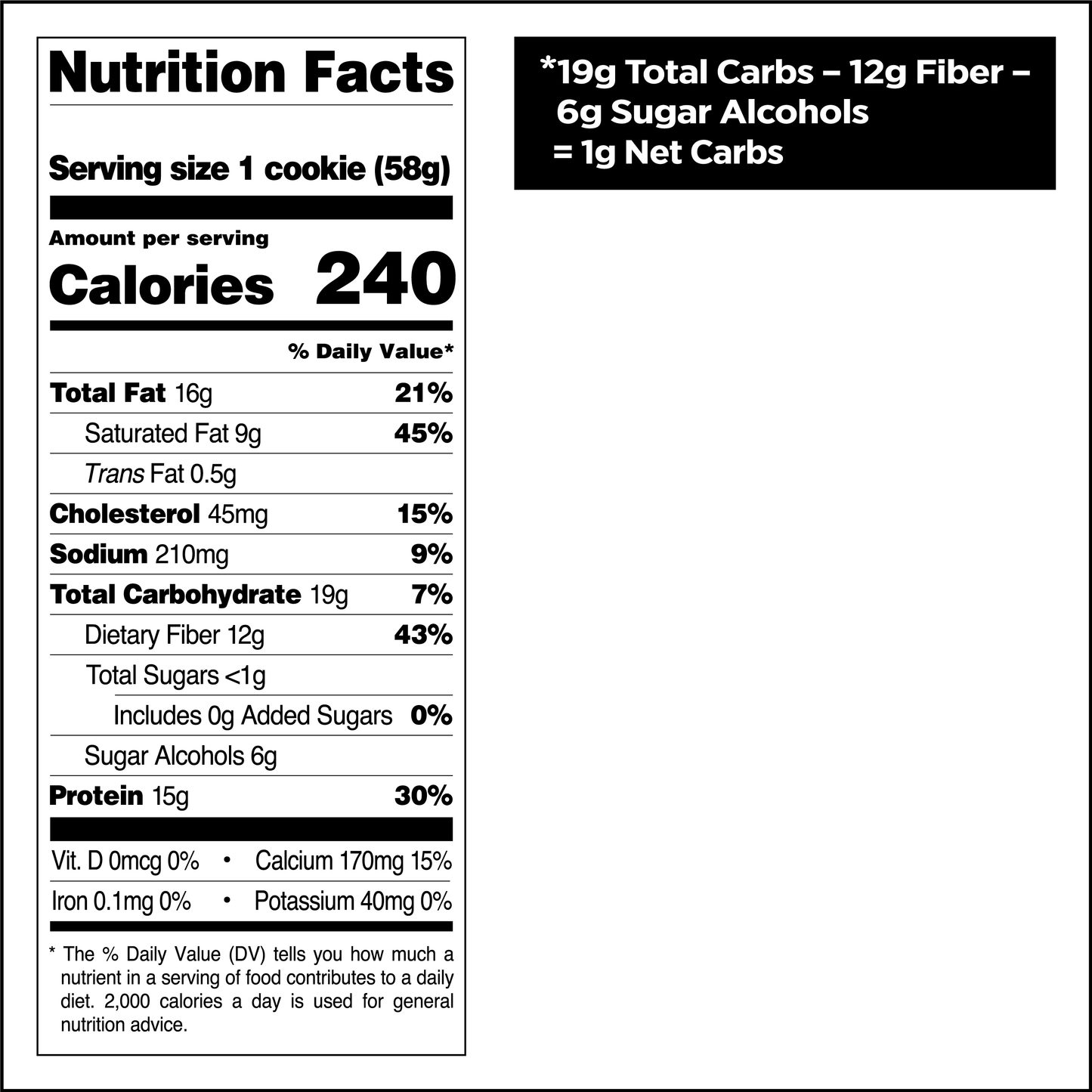 Quest Limited Edition Protein Cookie, Cinnamon Brown Butter Protein Cookie, High Protein, 4 Count